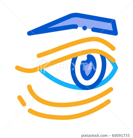 bags under eyes icon vector outline illustration bags under eyes icon vector outline illustration 68091735