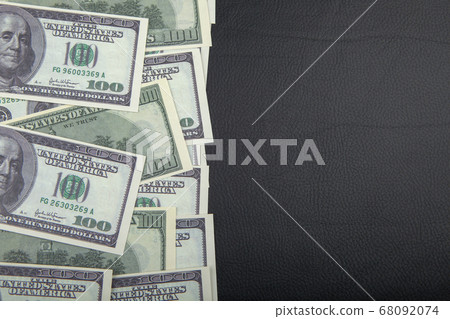 image of money dark leather background  68092074