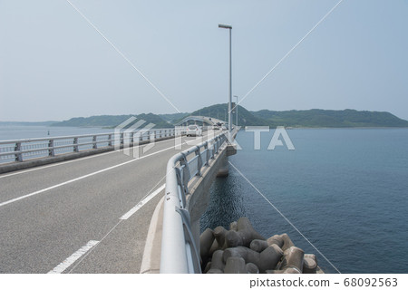 View from Tsunoshima Bridge 68092563