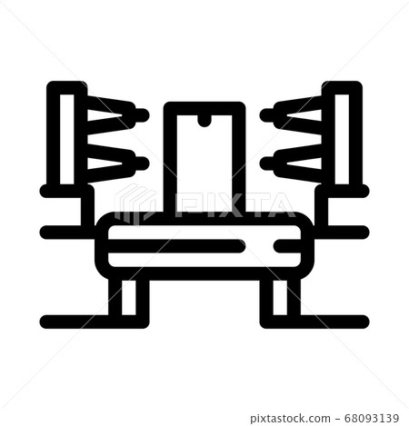automation manufacturing icon vector outline illustration automation manufacturing icon vector outline illustration 68093139