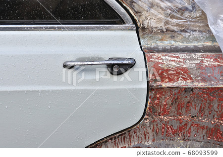 vintage car scraped metal texture vintage car scraped metal texture 68093599