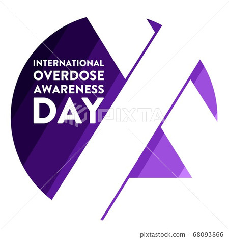 International Overdose Awareness Day. August... - Stock Illustration ...