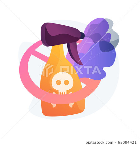 Herbicide ban abstract concept vector illustration. Herbicide ban abstract concept vector illustration. 68094421