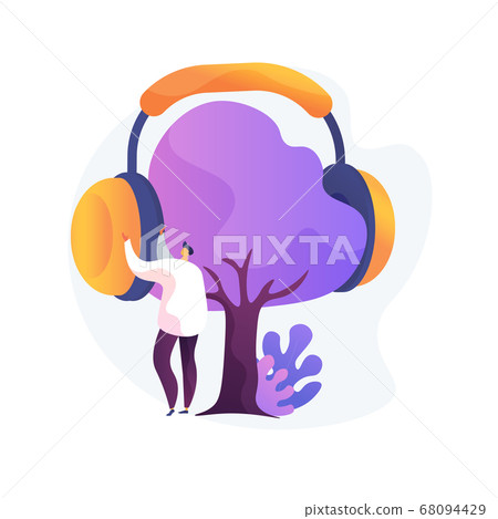 Noise protection abstract concept vector illustration. Noise protection abstract concept vector illustration. 68094429