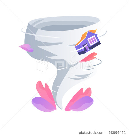 Hurricanes abstract concept vector illustration. 68094451