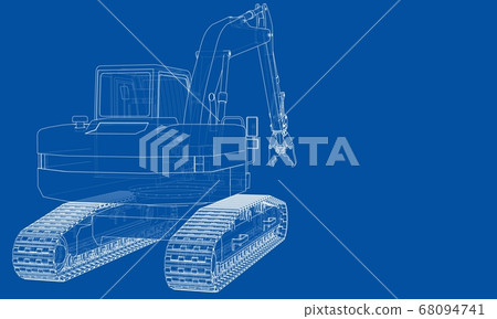 Outline sloopkraan concept 68094741