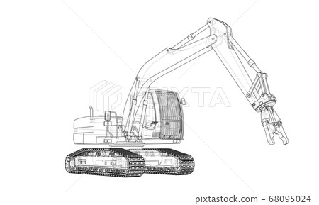 Outline sloopkraan concept 68095024