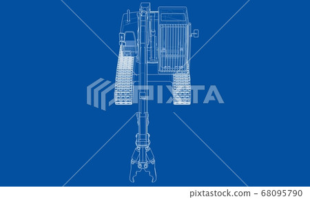 Outline sloopkraan concept Outline sloopkraan concept 68095790