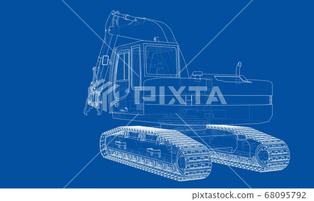 Outline sloopkraan concept Outline sloopkraan concept 68095792