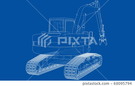Outline sloopkraan concept Outline sloopkraan concept 68095794