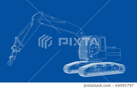 Outline sloopkraan concept Outline sloopkraan concept 68095797