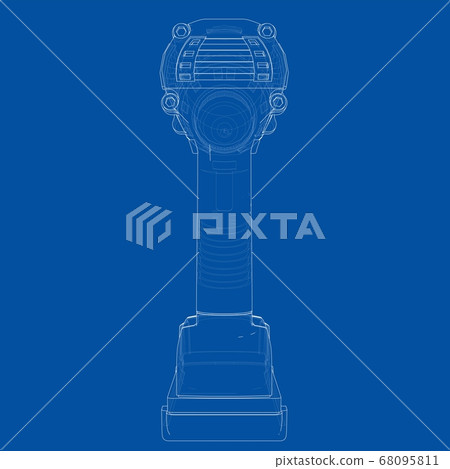 Electric cordless screwdriver 68095811