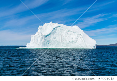 Climate Change - Iceberg and ice from glacier in arctic nature on Greenland Climate Change - Iceberg and ice from glacier in arctic nature on Greenland 68095918