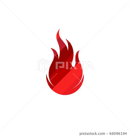 flame icon fire vector design flame icon fire vector design 68096194