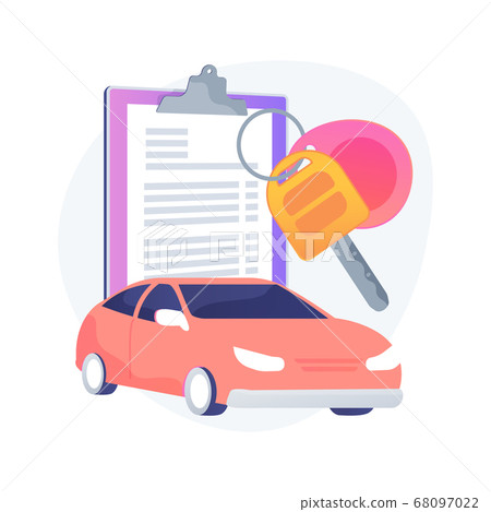 Smart destinations project abstract concept vector illustration. 68097022