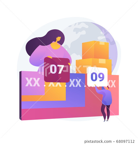 Harmonized System abstract concept vector illustration. 68097112