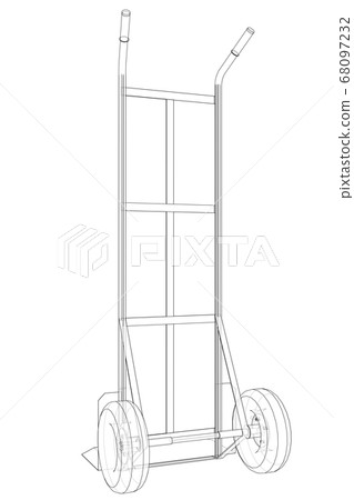 Outline delivery trolley or hand truck Outline delivery trolley or hand truck 68097232