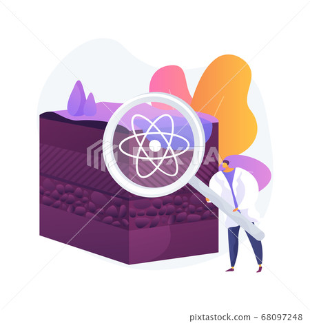Soil science abstract concept vector illustration. Soil science abstract concept vector illustration. 68097248