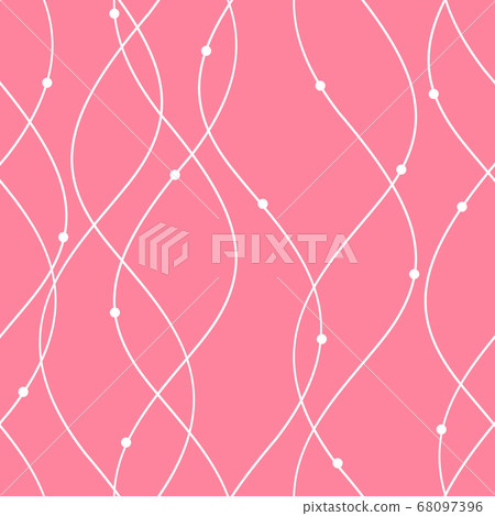 Abstract Seamless Pattern Background with Waves. - Stock Illustration ...