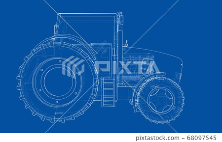 Farm Tractor Concept Farm Tractor Concept 68097545