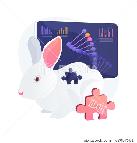 Genetically modified animals abstract concept... - Stock Illustration  [68097591] - PIXTA