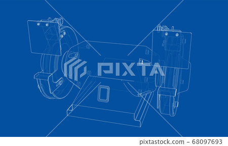 Outline electric grindstone Outline electric grindstone 68097693