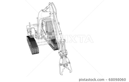 Outline sloopkraan concept Outline sloopkraan concept 68098060