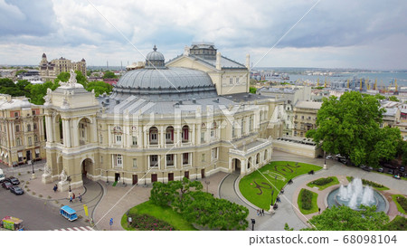 Aerial photography of Odessa National Academic Opera and Ballet Theater Aerial photography of Odessa National Academic Opera and Ballet Theater 68098104
