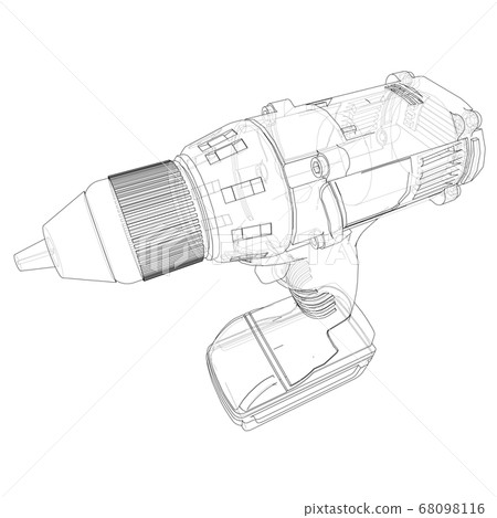 Electric cordless screwdriver Electric cordless screwdriver 68098116