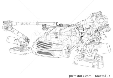 Assembly of motor vehicle 68098193