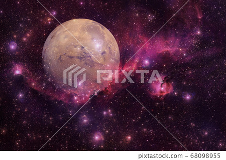 Planet Mars. Solar system. Elements of this image furnished by NASA. Planet Mars. Solar system. Elements of this image furnished by NASA. 68098955