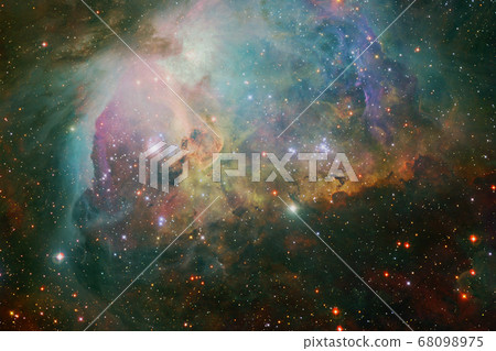 Nebula, cluster of stars in deep space. Elements of this image furnished by NASA. Nebula, cluster of stars in deep space. Elements of this image furnished by NASA. 68098975