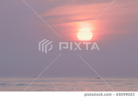 Hiji from the coast Hitachi City, Ibaraki Prefecture 68099083