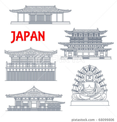 Japanese temples, Japan pagodas and Buddha shrines Japanese temples, Japan pagodas and Buddha shrines 68099806