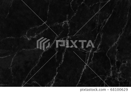 Black marble natural pattern for background, 68100629