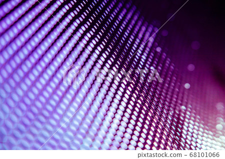 CloseUp LED blurred screen. LED soft focus CloseUp LED blurred screen. LED soft focus 68101066