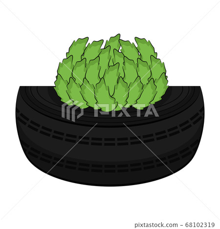 Plant in a pot Plant in a pot 68102319