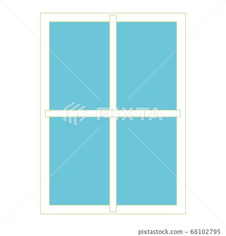 Closed window icon - Stock Illustration [68102795] - PIXTA