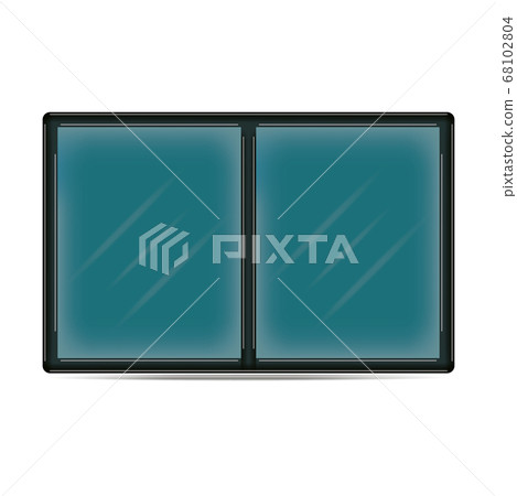 Closed window icon - Stock Illustration [68102804] - PIXTA