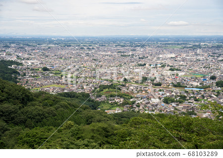 從。山看的2020年chi木縣木市大平町2020年 68103289