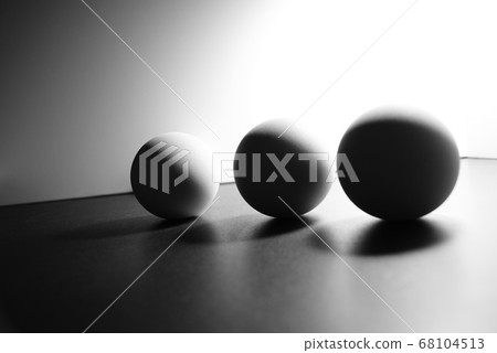 Space and sphere composed of light and shadow Space and sphere composed of light and shadow 68104513