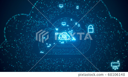 Internet of things (IoT) and networking concept. Internet of things (IoT) and networking concept. 68106148