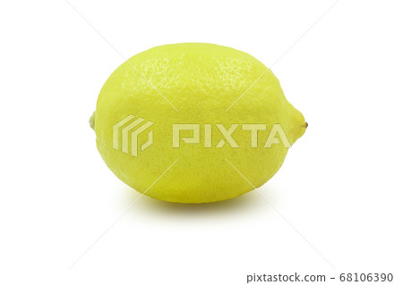 Whole organic lemon on white isolated background Whole organic lemon on white isolated background 68106390
