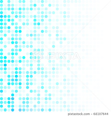 Blue Random Dots Background, Creative Design - Stock Illustration ...