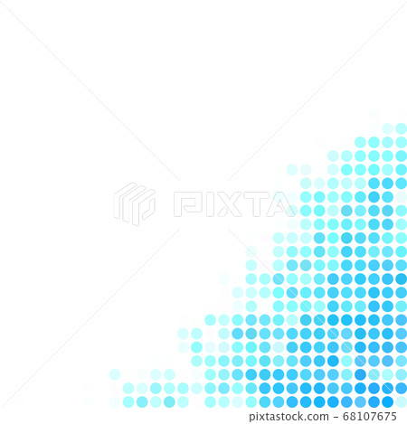 Blue Random Dots Background, Creative Design - Stock Illustration ...