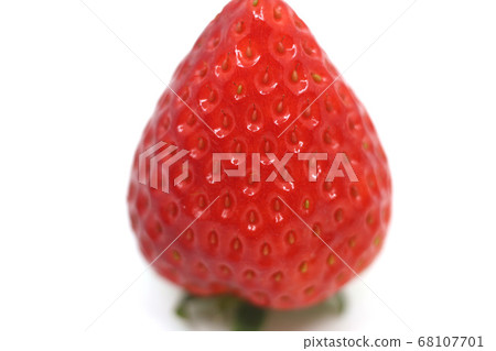 Fresh strawberries on white background Fresh strawberries on white background 68107701