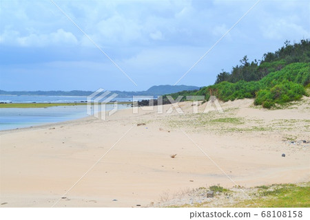 黎明時分的沙灘 68108158