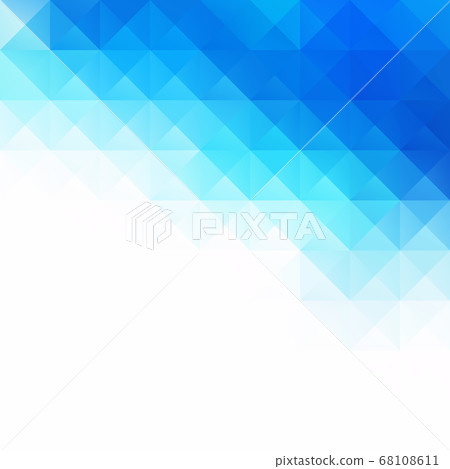 Blue Grid Mosaic Background, Creative Design Blue Grid Mosaic Background, Creative Design 68108611