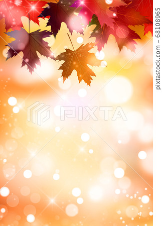 Autumn leaves maple autumn background  Autumn leaves maple autumn background 68108965
