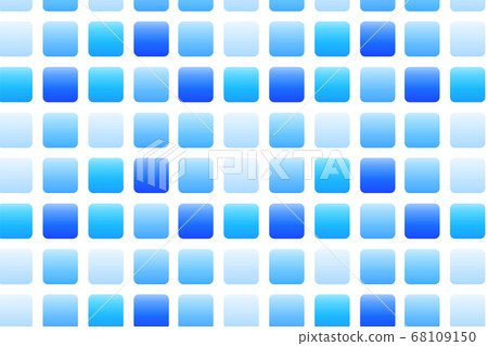 Illustration of tile texture (blue) Illustration of tile texture (blue) 68109150